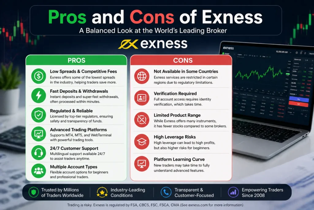Pros and Cons of Exness | exness login account