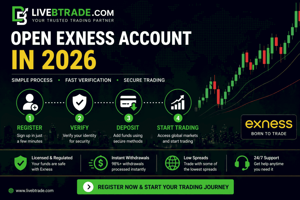 How to Open Exness Account in 2026?