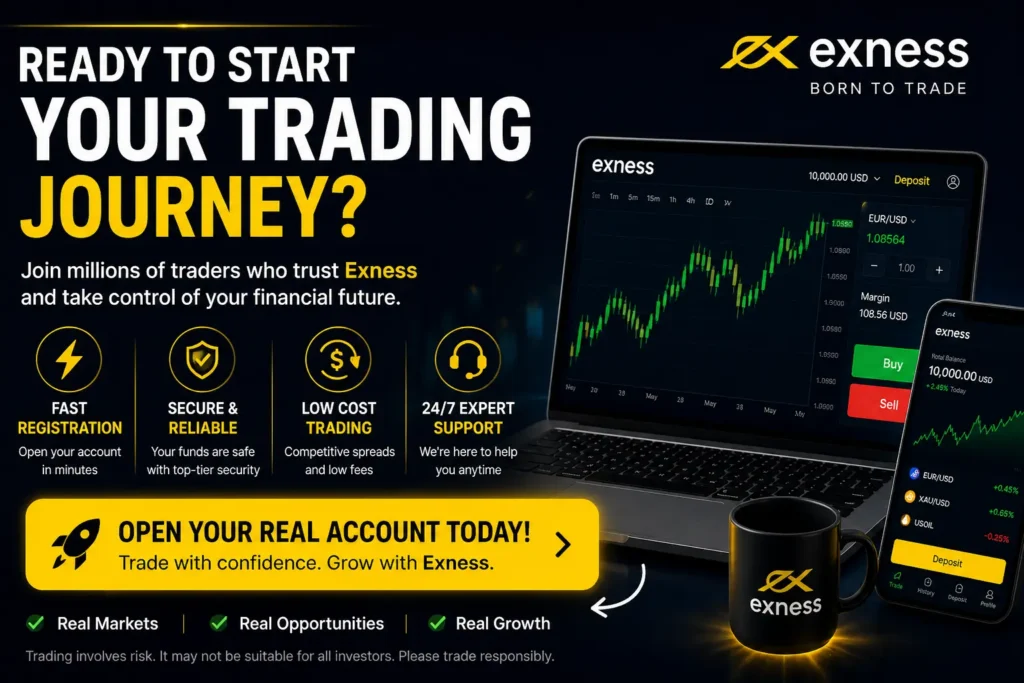 Create Exness Account in UAE